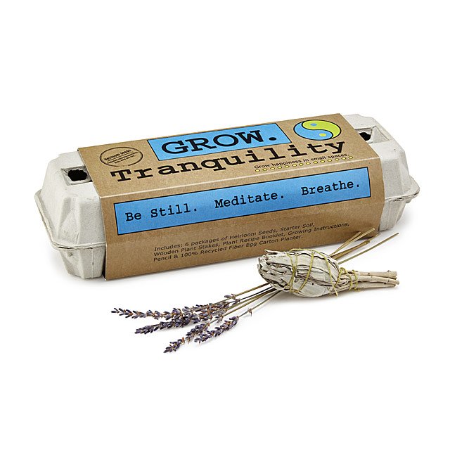Balance and Tranquility Seed Grow Kit: Self-Care Mother's Day gifts for 2022