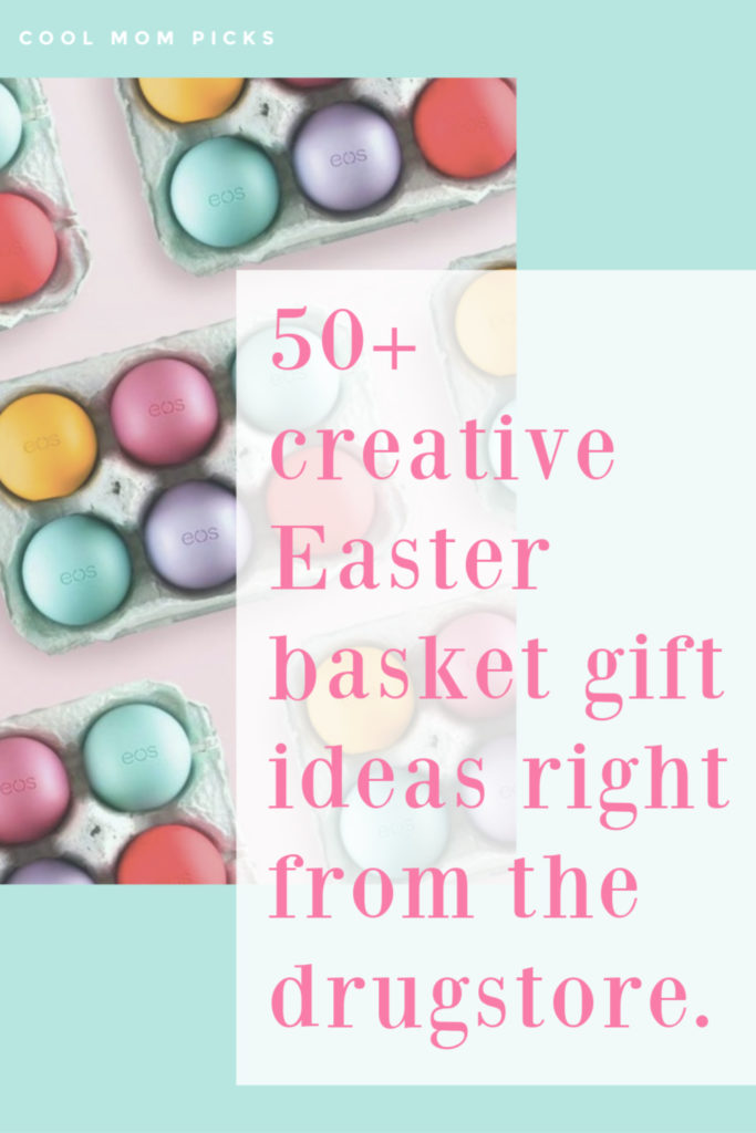 50+ creative Easter basket gift ideas from the drugstore or pharmacy | cool mom picks