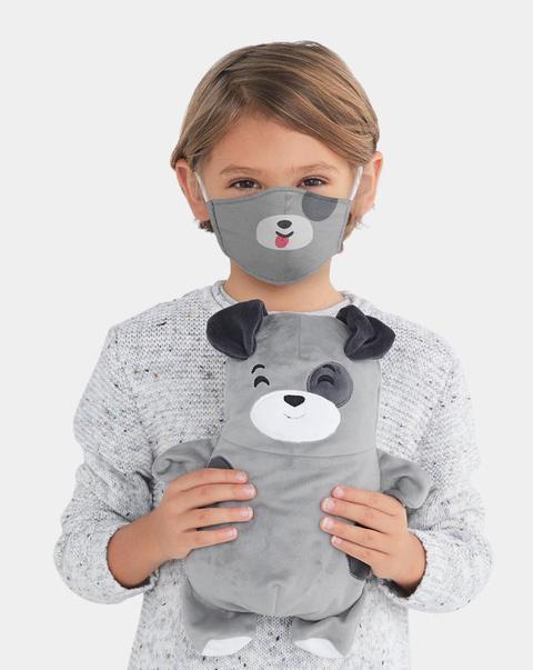 Puppy face mask for kids from Cubcoats