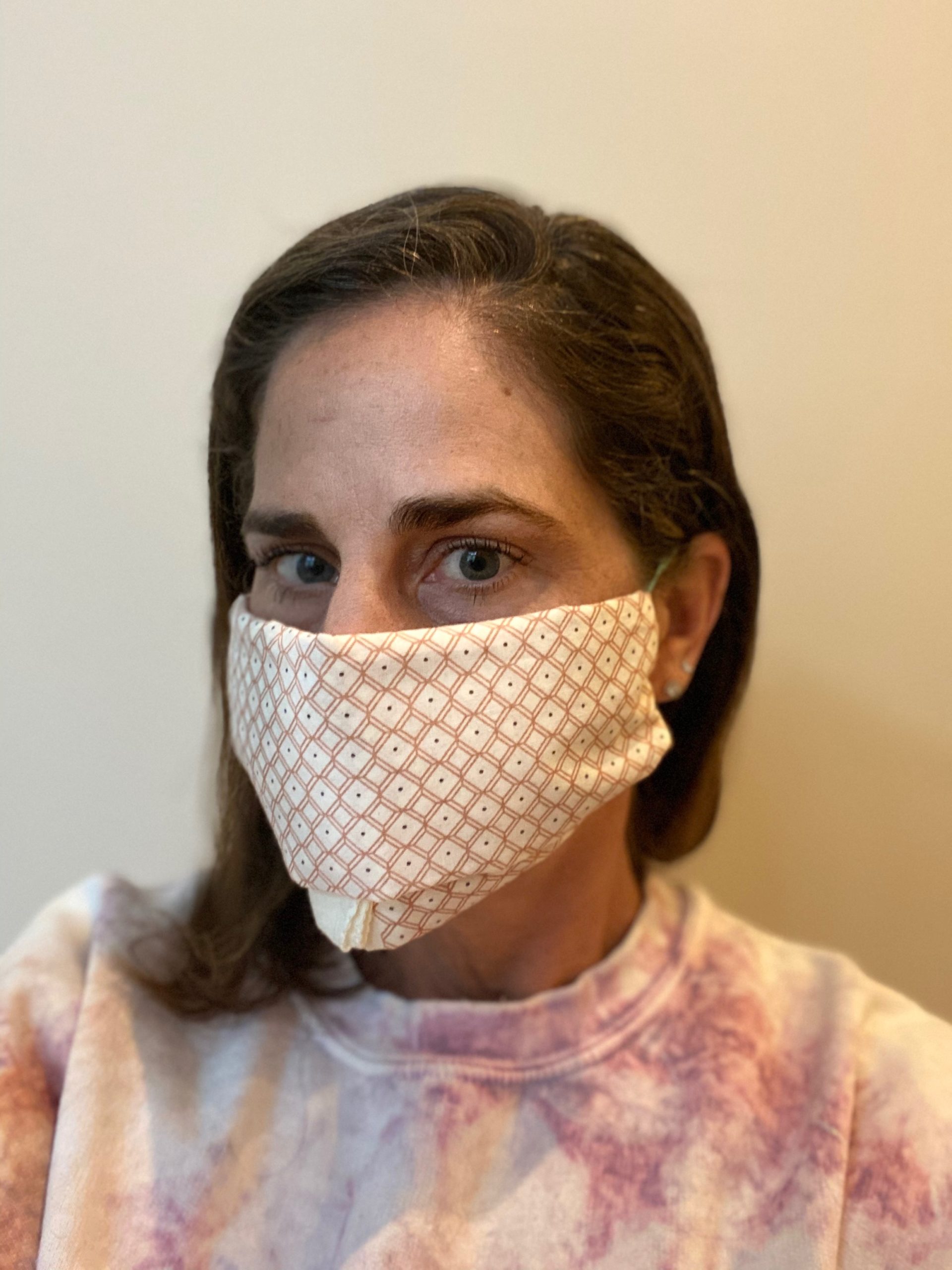The world's easiest DIY face mask tutorial, no sewing required.