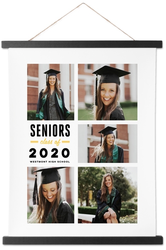 Graduation ideas during Covid-19: A Collage print to hang on the front door from Shutterfly