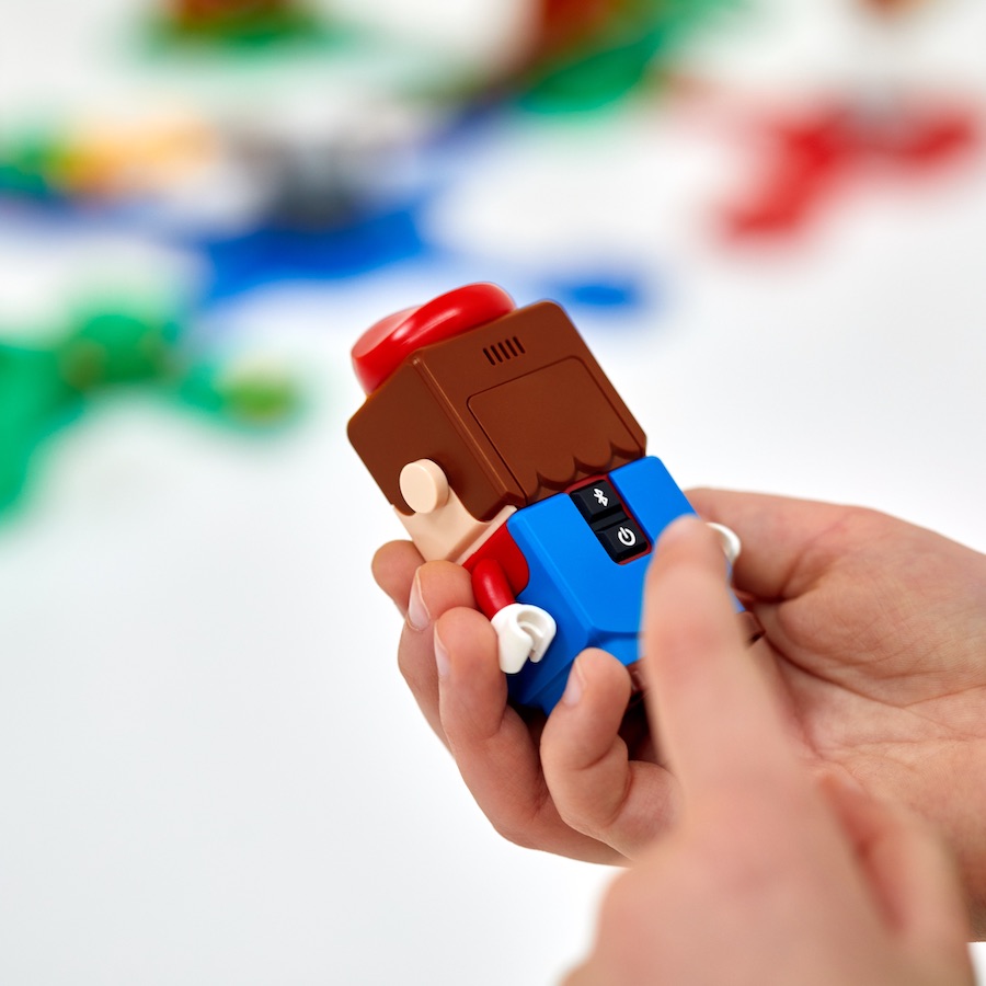The new LEGO Super Mario set uses Bluetooth and app compatibility to enhance game play - but you can play totally unplugged, too