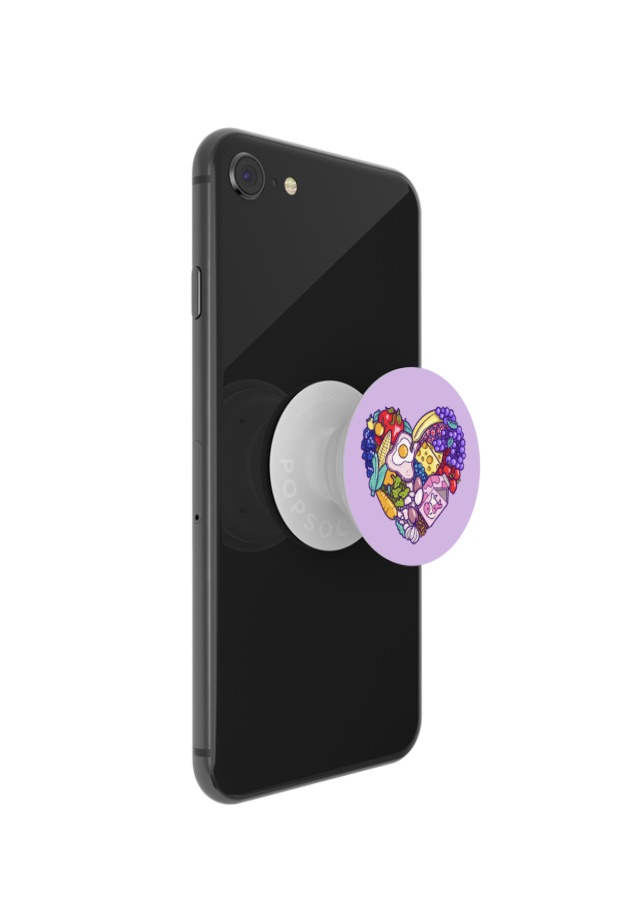 Mother's Day gifts that give back to Covid relief and healthcare workers: Pop socket Poptivist designs for Feeding America and Doctors Without Borders