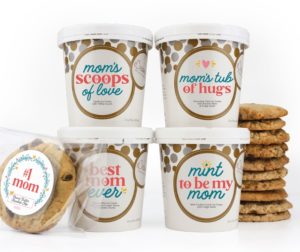 Self-care gifts for mom: Ice cream and cookies from eCreamery, with the promise that she doesn't have to share.