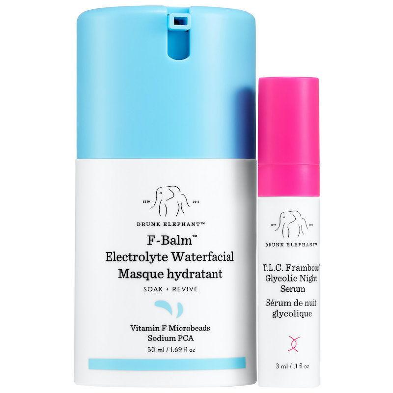 Self care gifts for mom: Drunk Elephant's F-Balm Electrolyte Waterfacial Mask