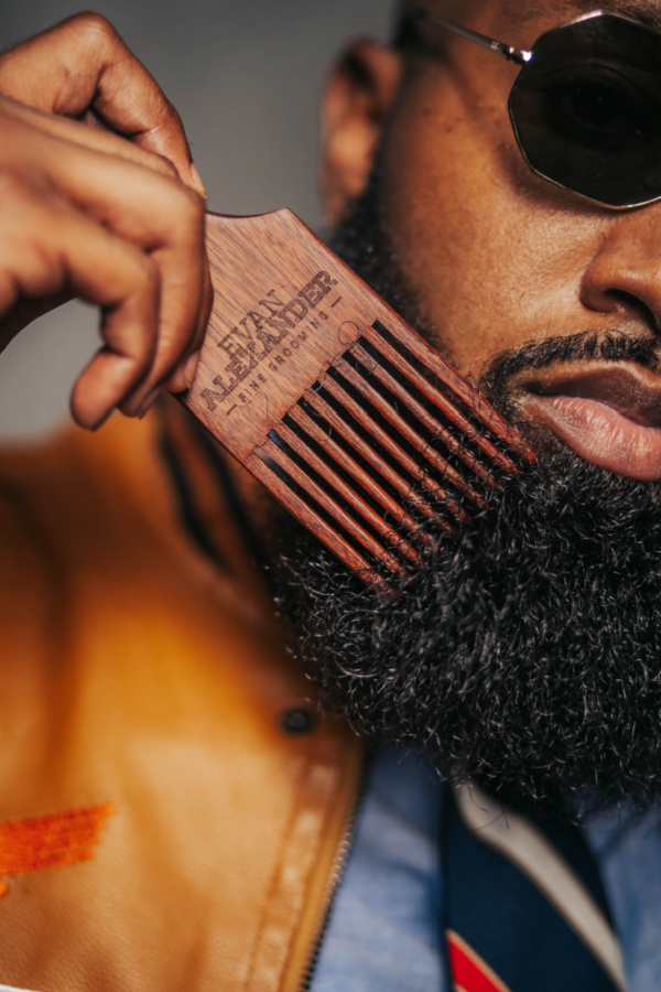 Cool but practical Father's Day gifts 2022: Sandalwood beard pick from Evan Alexander Grooming