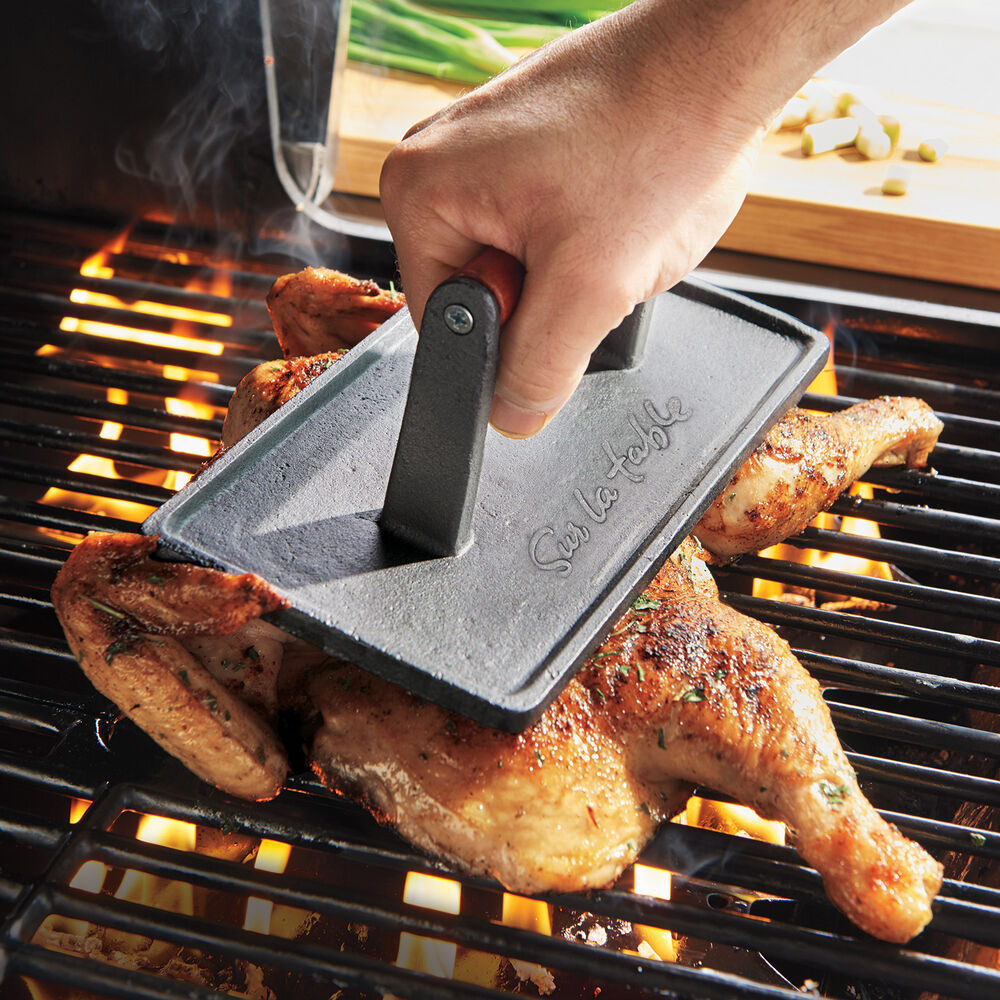 Cool but practical Father's Day gifts: Cast iron grill press
