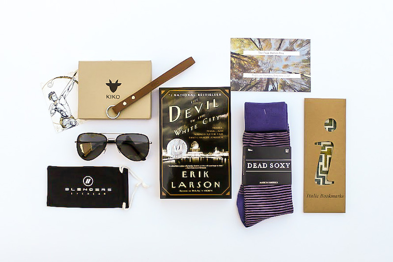 Cool subscription gifts for men: Culture Carton sends great books and cool accessories for men.