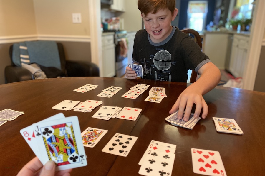 kids playing card games