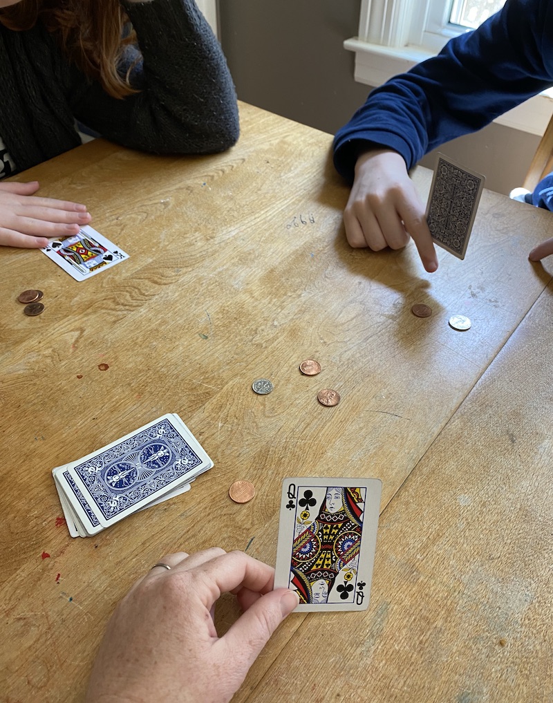 kids playing card games