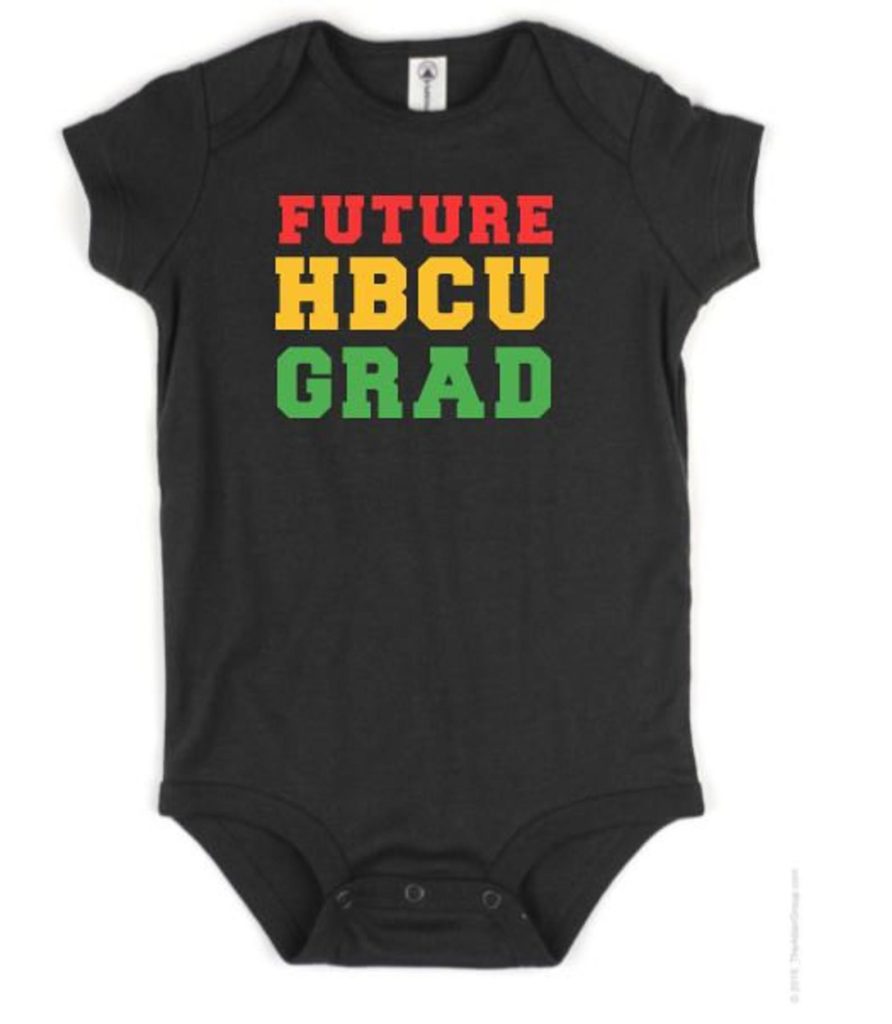 Future HBCU Grad onesie from 4 Evermore on Etsy | Best baby shower gifts under $15