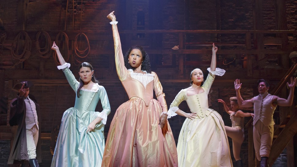 The original cast of Hamilton, including the Schuyler sisters, will all appear in the filmed version. Here's how to stream it starting in July