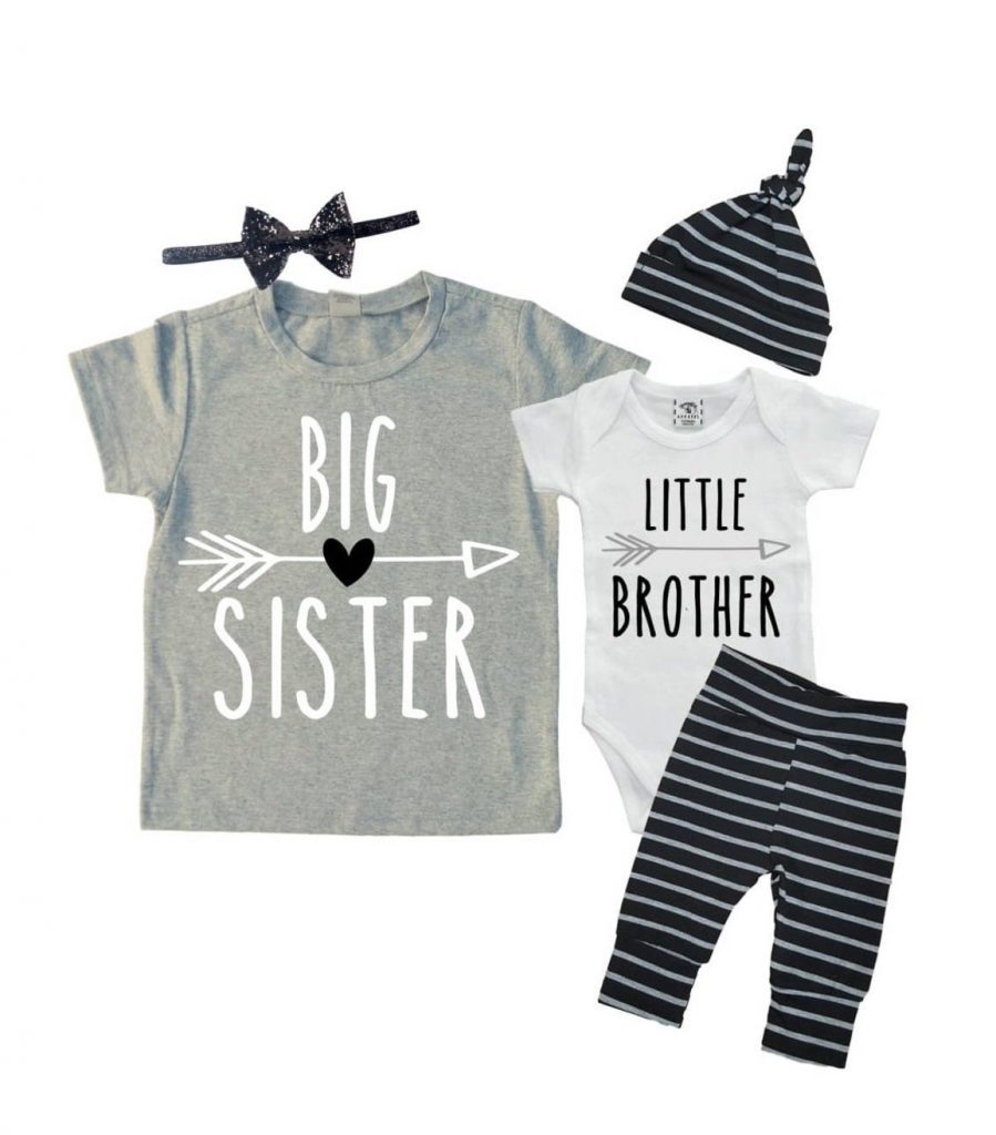 Best baby shower gifts under $50: Big/little sibling gift set | Cool Mom Picks Baby Shower Gift Guide