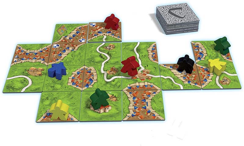 4 great board games that older and younger kids can play together: Carcassone