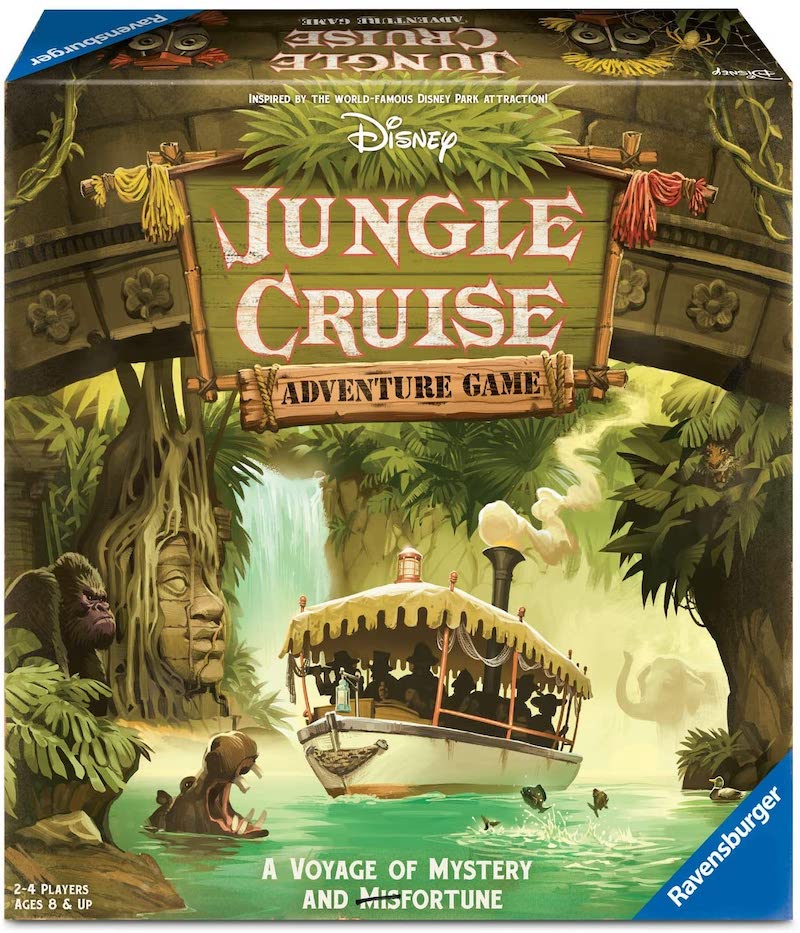 4 great board games that older and younger kids can play together: Disney's Jungle Cruise adventure game