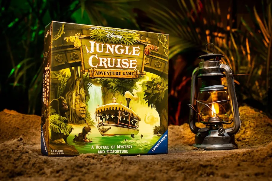 4 fantastic board games that older and younger kids can play together, like Disney's new Jungle Cruise adventure game.