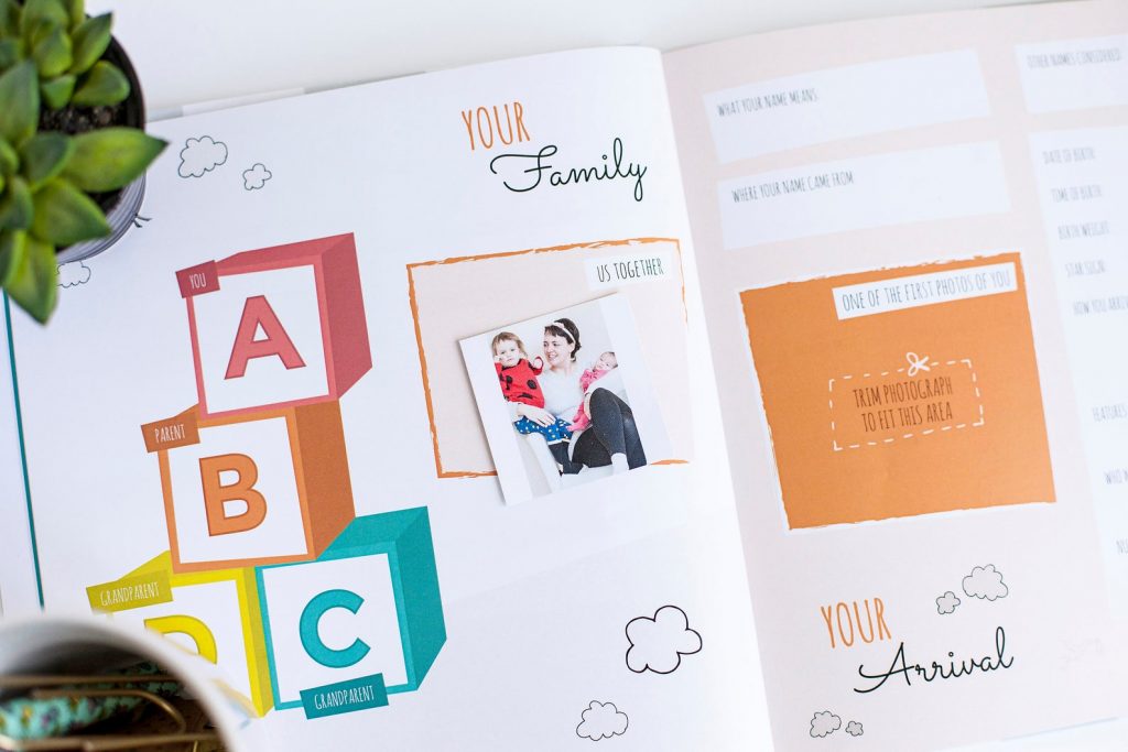 Single parents can honor their own parenting journey in these inclusive baby memory books from Little Pickle 