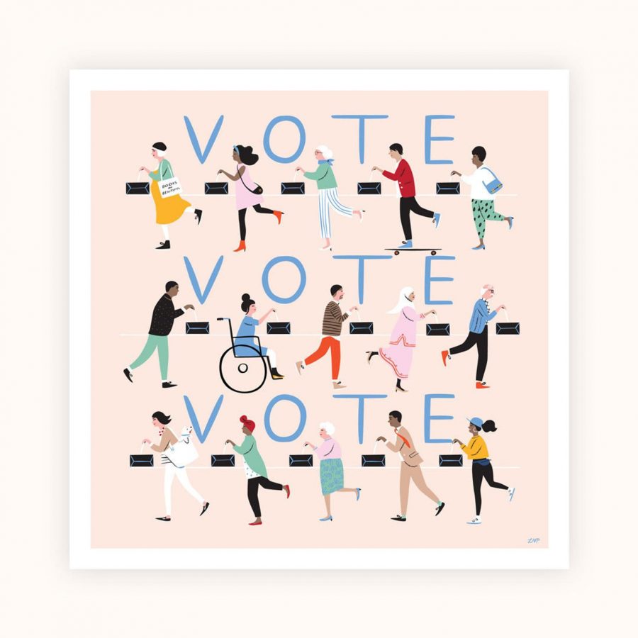 How early can your teen register to vote? We have answers | Art by Lindsey Vanderploeg