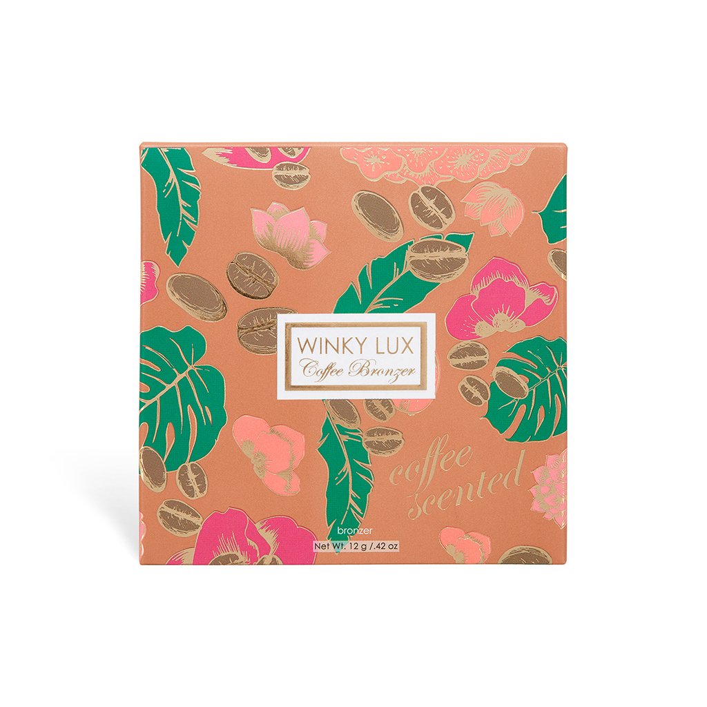 Winky Luxe coffee scented bronzer, now at Target