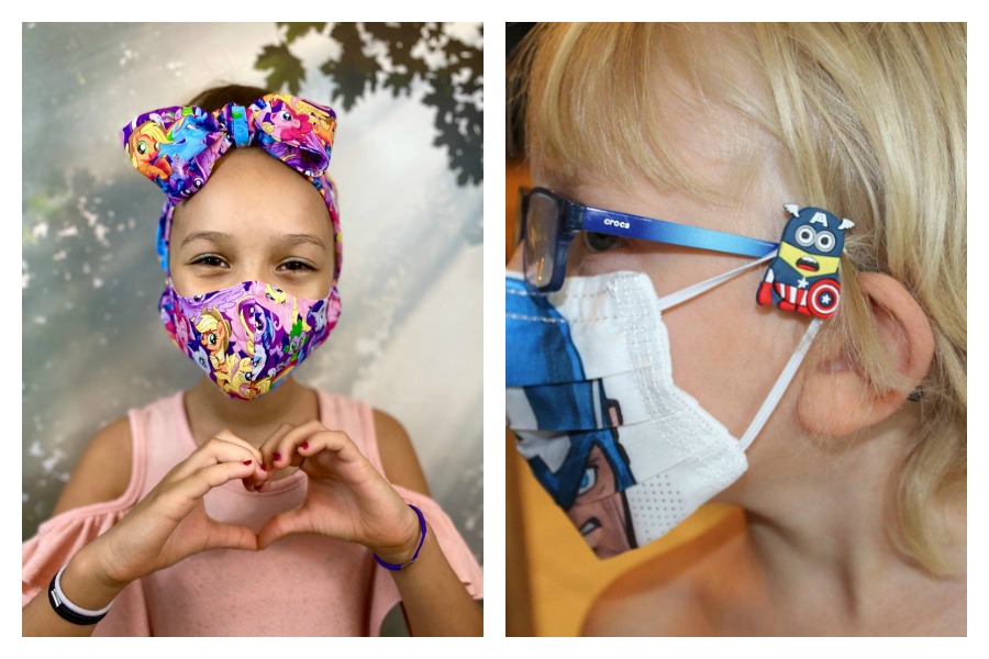 7 cool face mask accessories for kids, to help them keep their masks to themselves