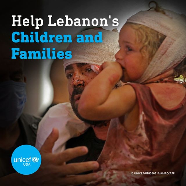 UNICEF and other organizations supporting families impacted by the blast in Beirut right now | Cool Mom Picks | Photo: Unicef/ AFP