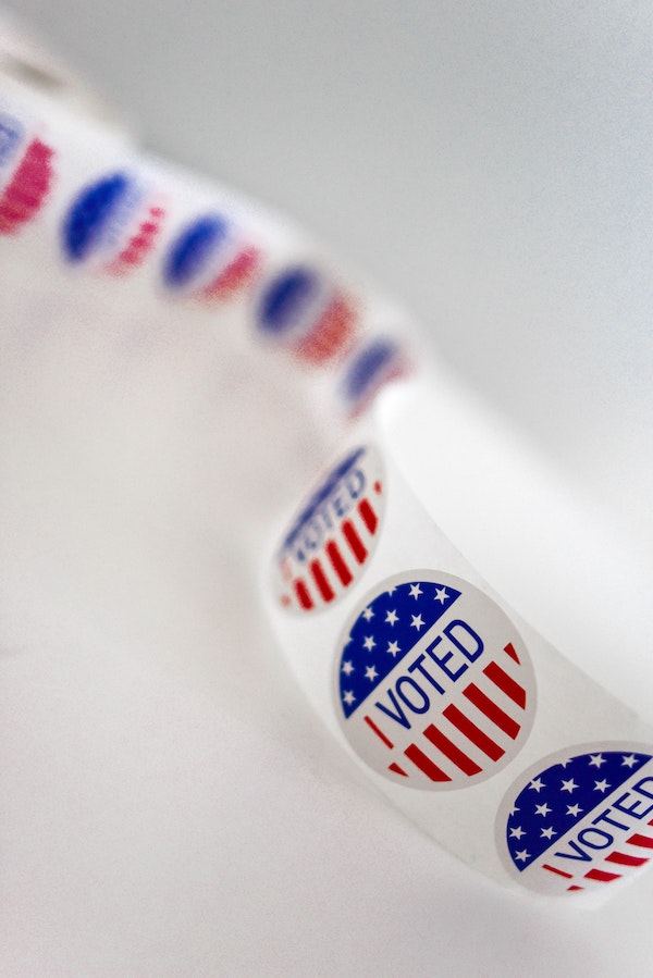 Voting stickers to be handed out at the polls