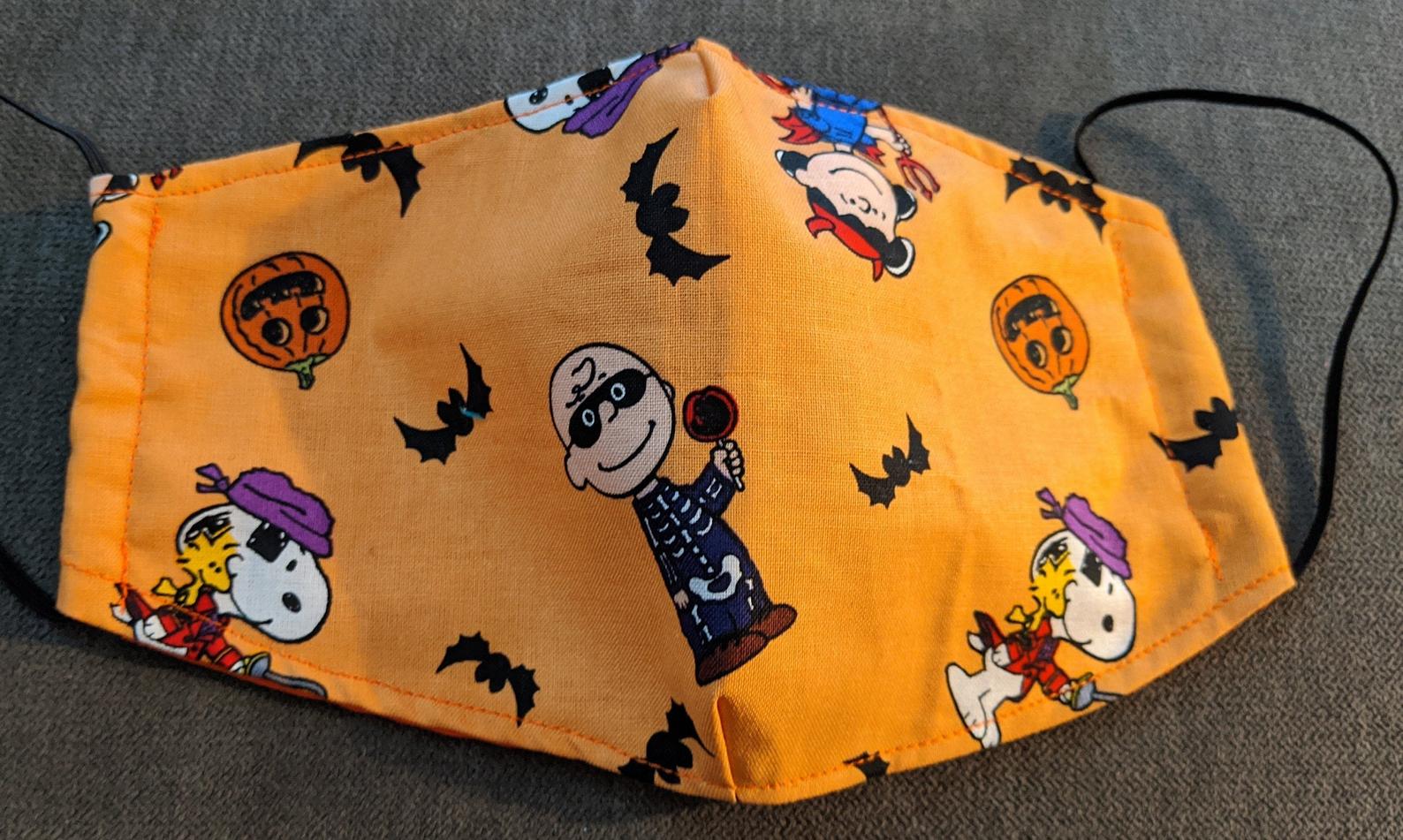 Halloween face masks for kids: Charlie Brown Halloween mask at Originally by Ginny