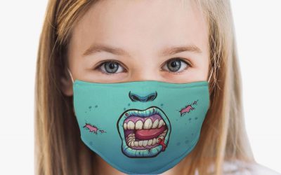 8 fun Halloween face masks for kids…that aren’t too scary. (Because we’re all wearing face masks, right? Right?)