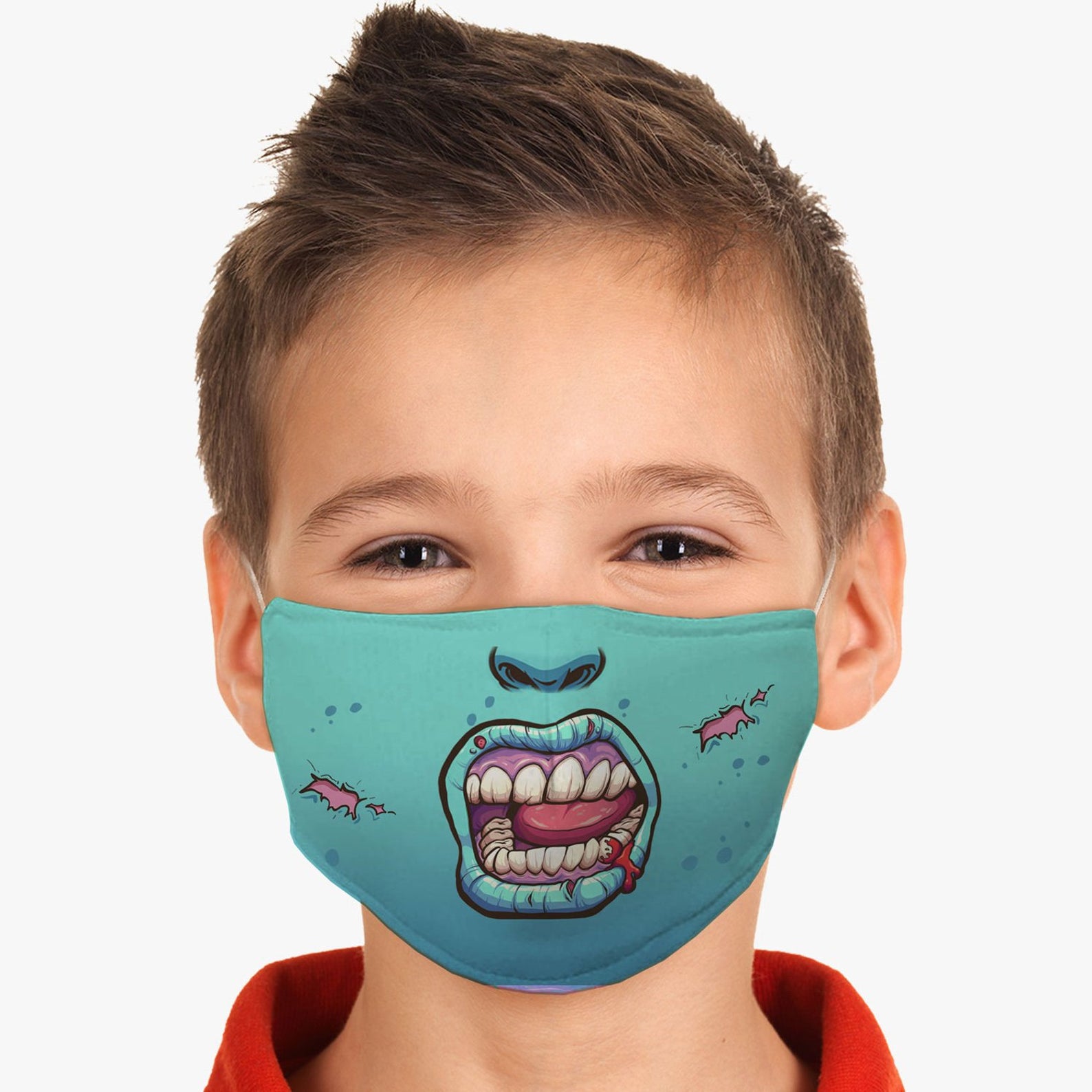 Halloween face masks for kids: Zombie Halloween mask | Visionary Creation Co.