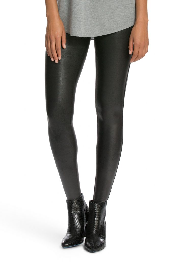 Stylish leggings you can wear as pants: Spanx faux leather leggings are super popular for good reason