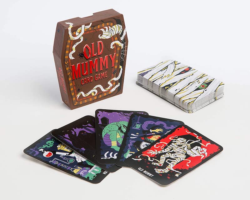 Fun Halloween board games: Old Mummy is a clever, creepy spin on Old Maid