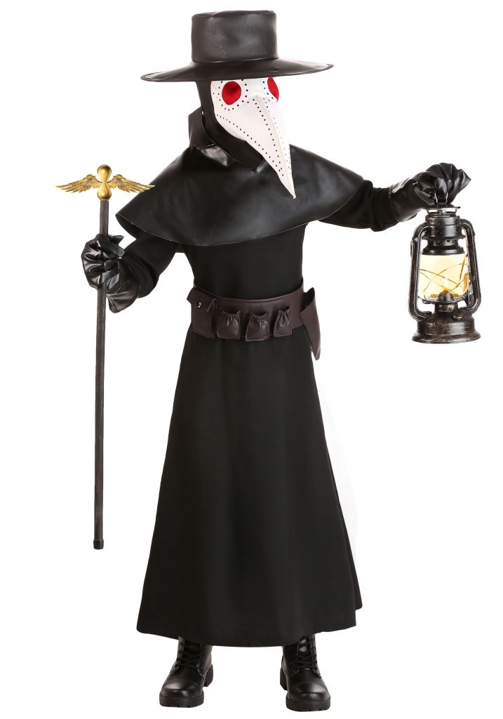 Plague Doctor costume for Halloween : Costume ideas incorporating face masks