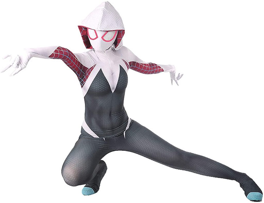 Spider Gwen costume: Halloween ideas that incorporate face masks