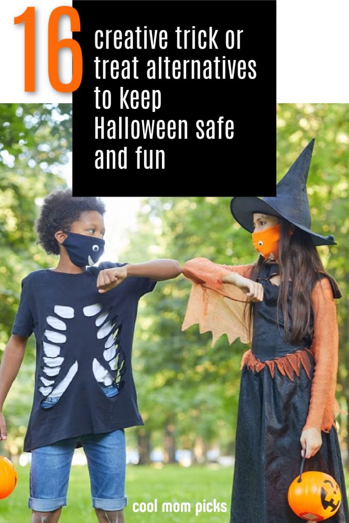 16 creative trick-or-treat alternatives for kids on Halloween during Covid.  Let's keep things safe and fun! | Cool Mom Picks