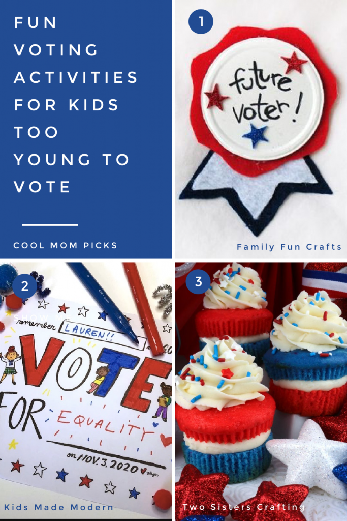 Voting activities for kids too young to vote: So many ideas to help them understand the importance of civic participation!