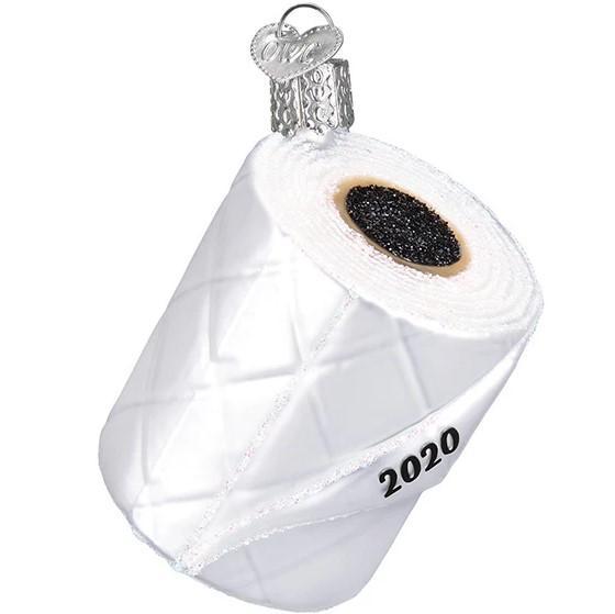 Funny 2020 ornaments: The Toilet Paper Roll at Always Fits