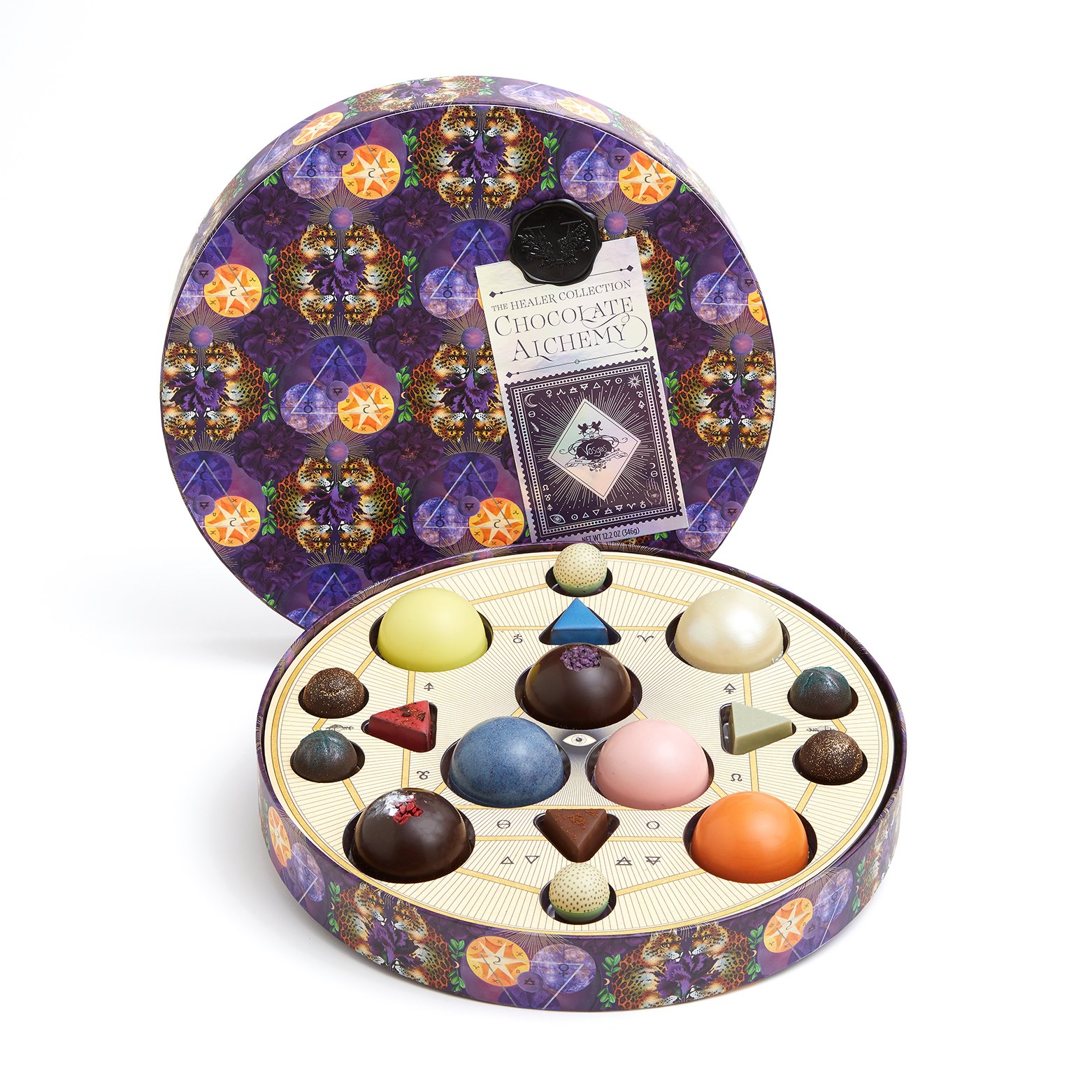 Our top 10 gifts for women in 2020: Vosges chocolate alchemy truffles gift box | Small Business Holiday Gift Guide 2020