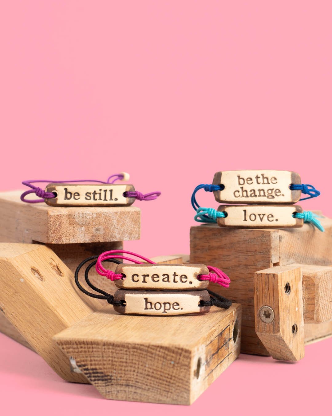 10 best gifts for teens : Inspirational  bracelets from MudLove + a donation | Small Business Holiday Gifts 2020