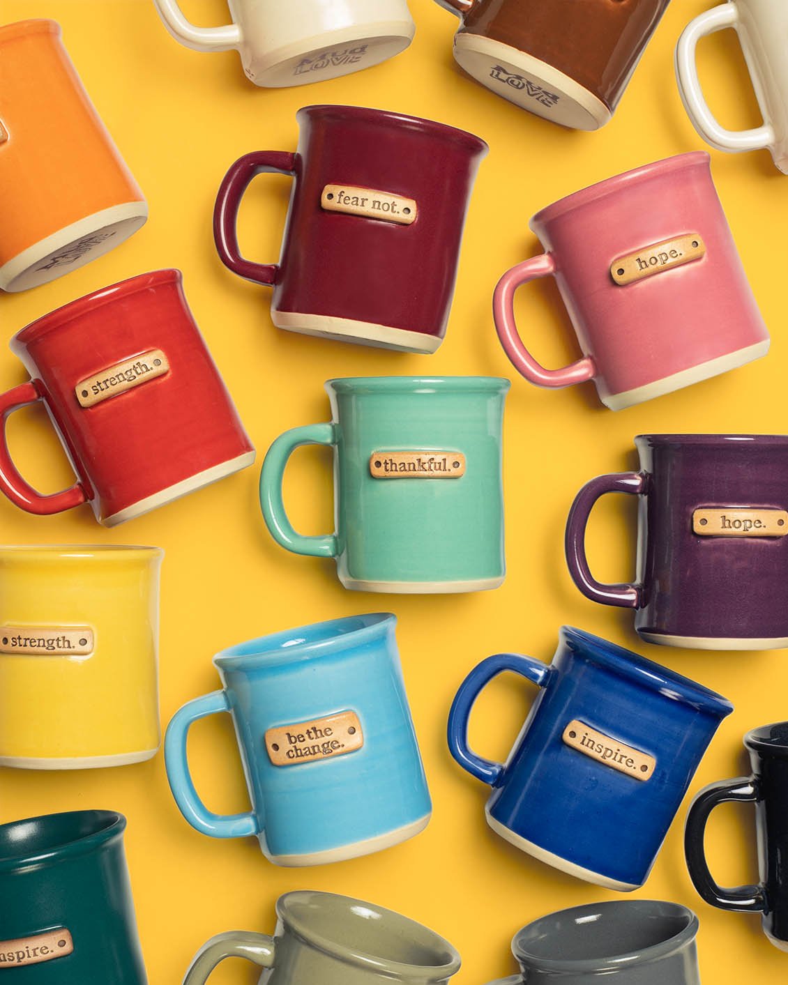 Our top 10 holiday gifts for women in 2020: Mudlove's inspiring one-word mugs | Small Business Holiday Gift Guide