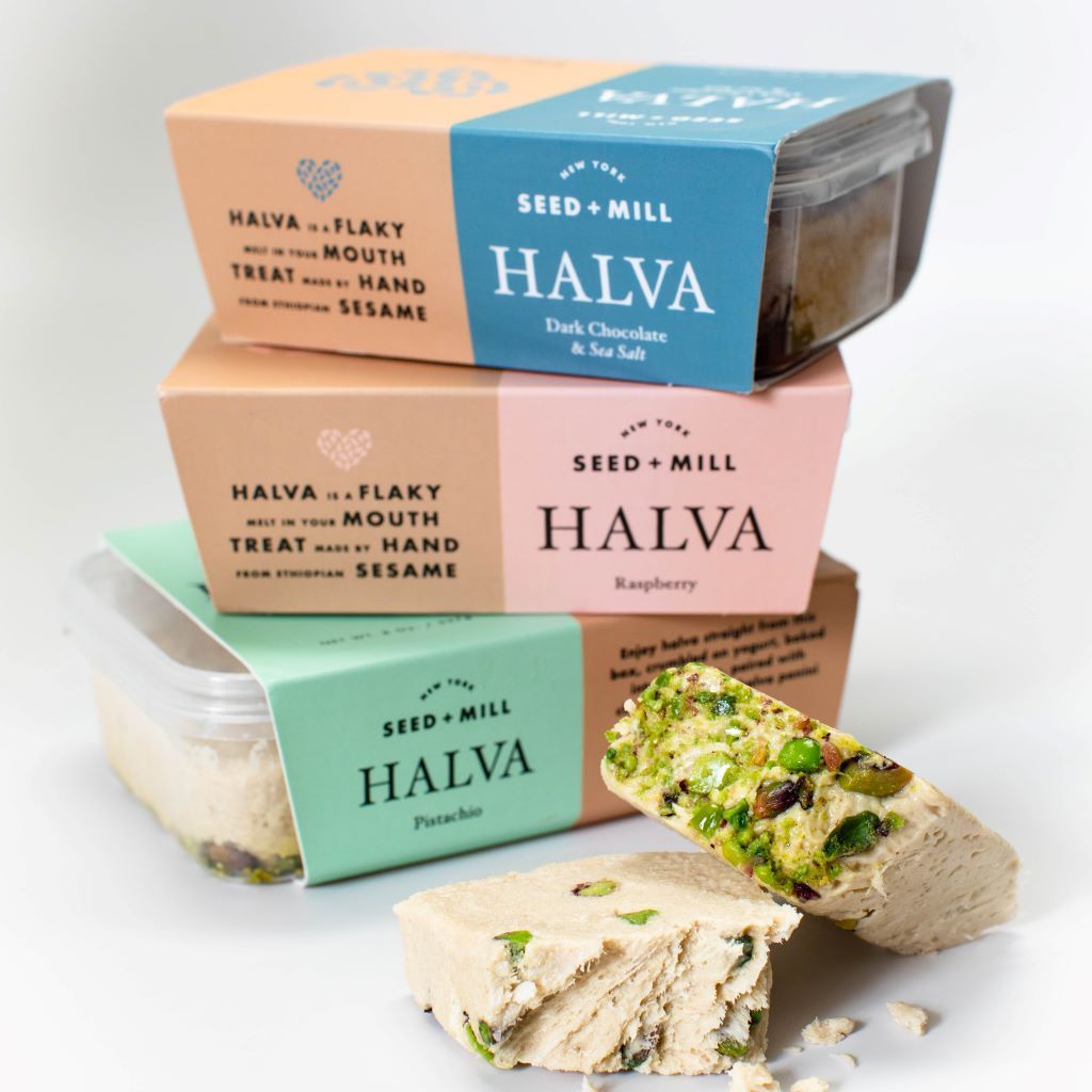 Best Hanukkah gifts from small businesses: Seed & Mill Halva Trio Gift Box