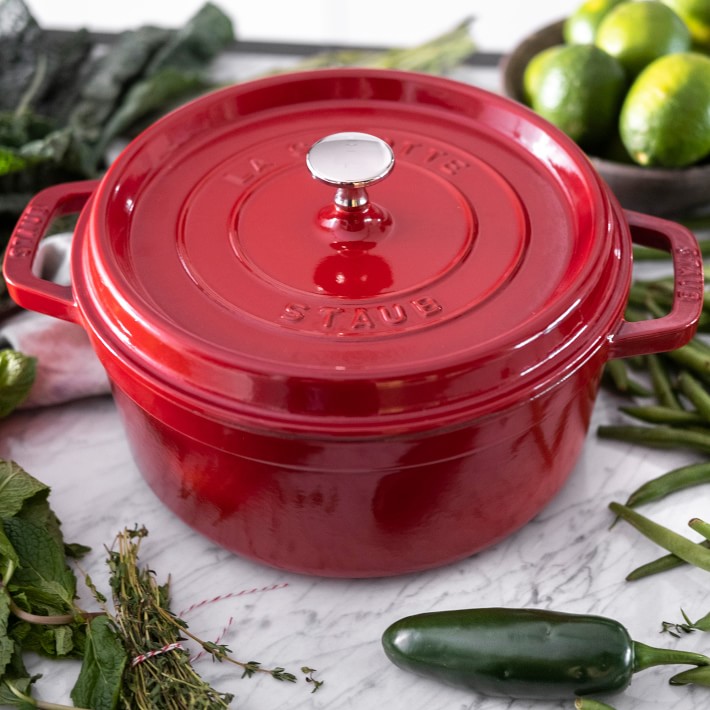 Staub cast iron dutch oven on sale for Black Friday!