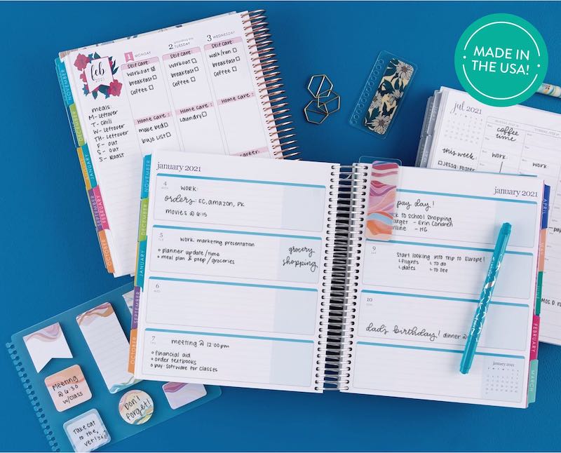 The best 2021 planners for parents: A complete life planner for the person who wants ALL the extras, choose Erin Condren