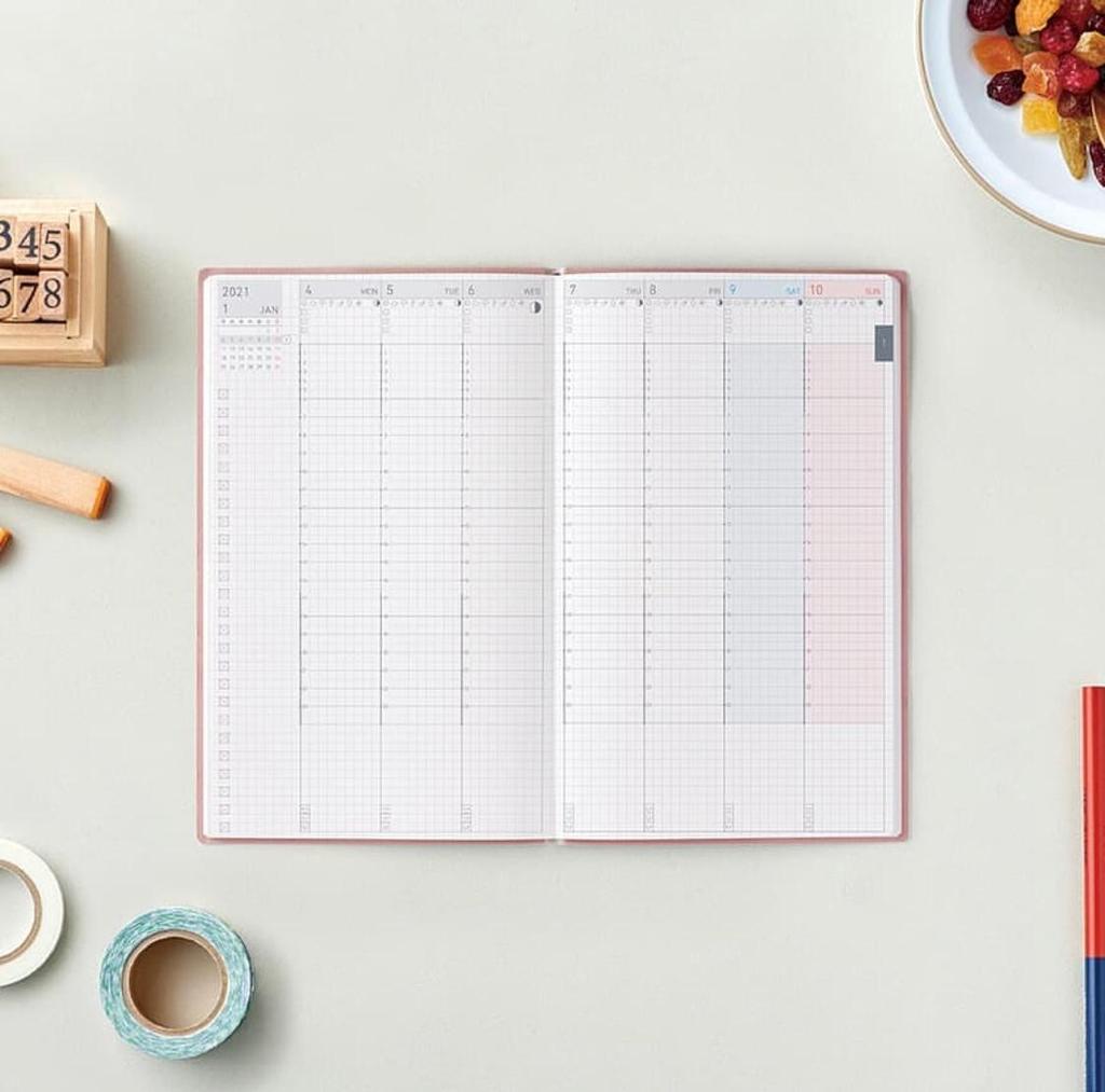 The best 2021 Planners for parents: No-frills minimalists will like the Jibun Techo slimline planner that fits 24 hours in a small space to keep you organized