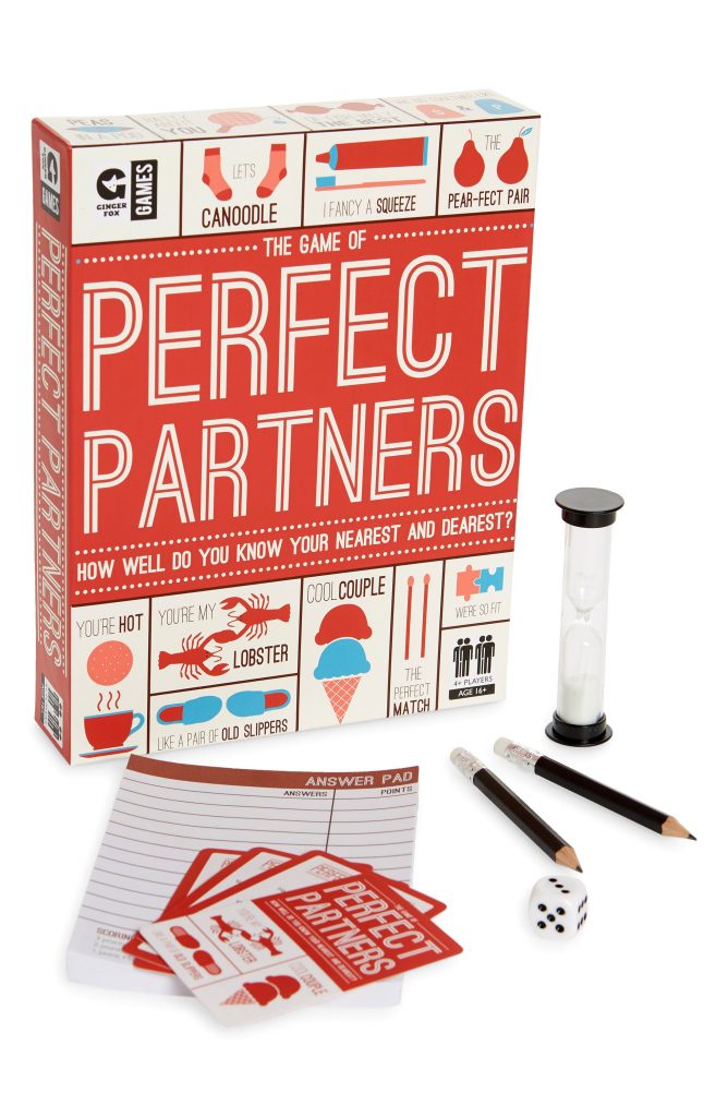 50+ cool gifts under $15 for men and women: Perfect Partners adult and game for couples