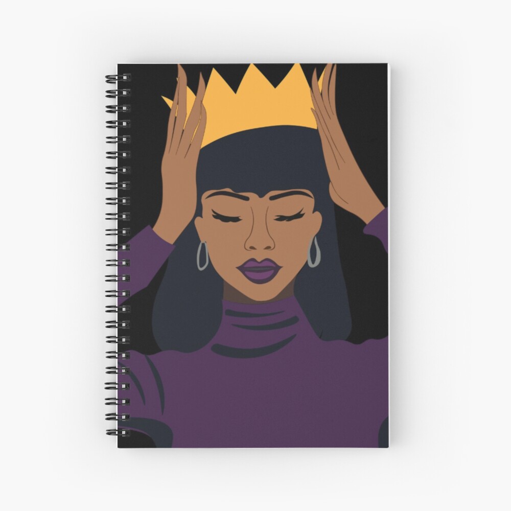 50+ cool gifts under $15 for men and women: Adjusting my crown notebook by TheKyngsQueen