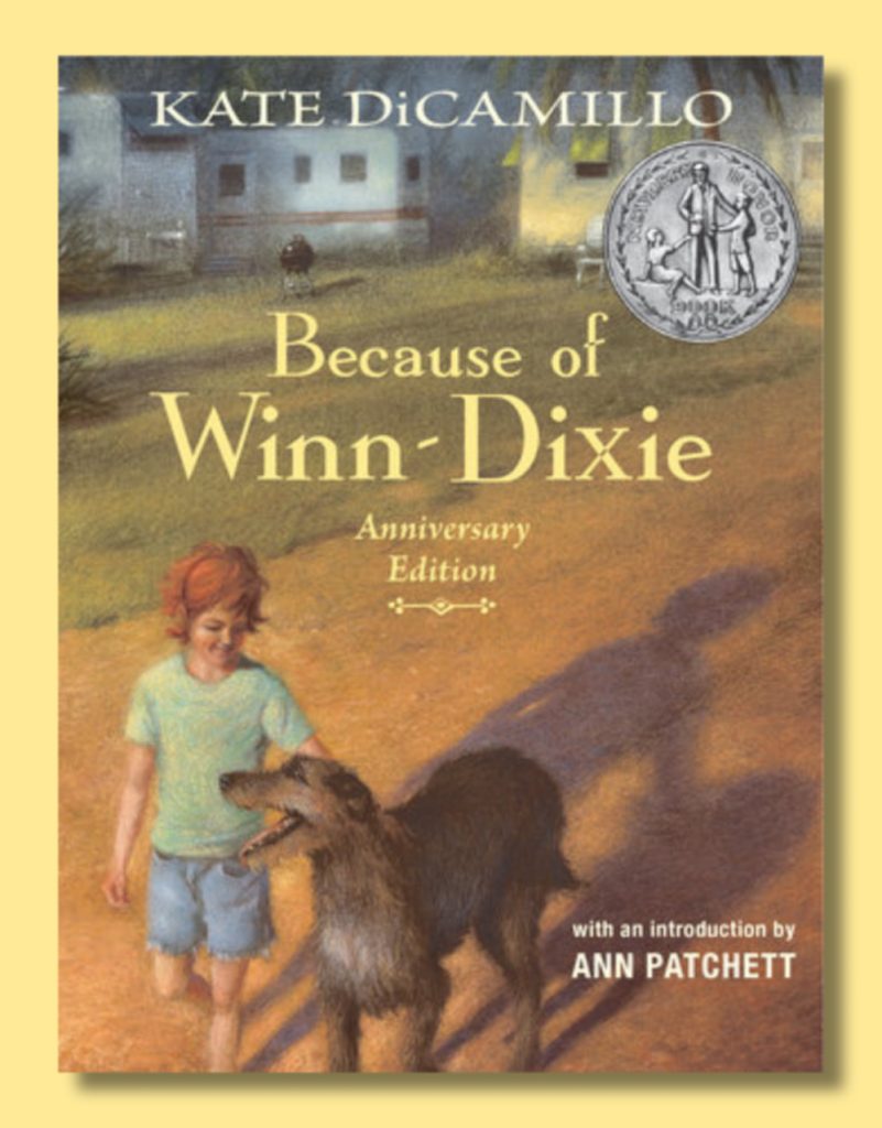 Because of Winn-Dixie by Kate DiCamillo: The special 20th anniversary edition makes a beautiful gift for a child, a teacher, or a now-grownup who's a fan of the original (sponsor)