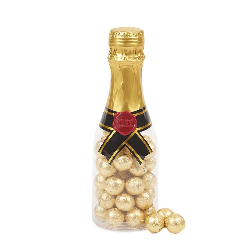 50+ cool gifts under $15 for men and women: Champagne bottle of chocolate from Dylan's Candy Bar