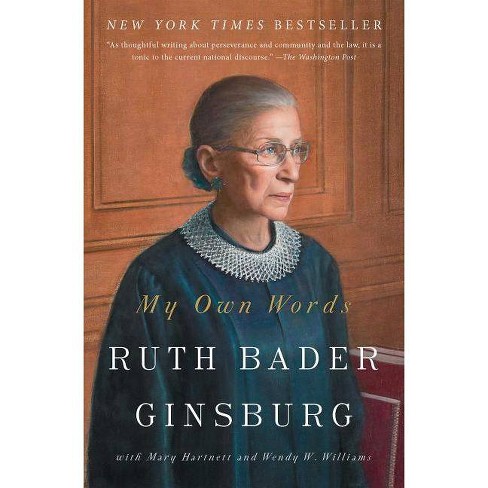 50+ cool gifts under $15 for men and women: My Own Words by Ruth Bader Ginsburg