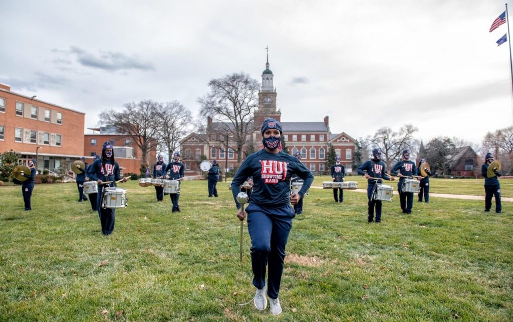 Howard University's Showtime Marching Band will perform at the inauguration