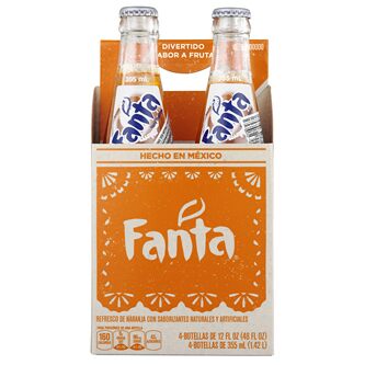Creative adoption anniversary ideas: Drinking Orange Fanta out of bottles is a tradition in Congo